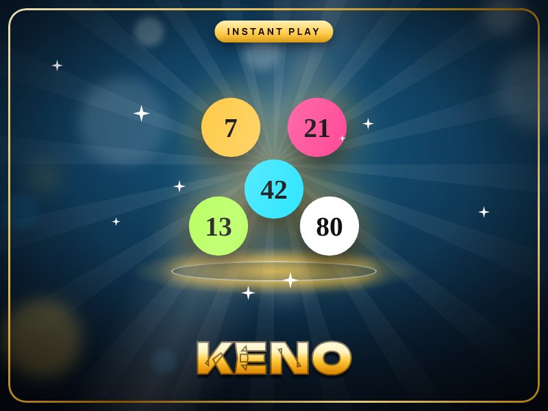 Keno game artwork